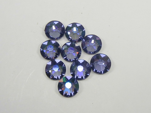 72 pcs. 20ss TANZANITE GLACIER BLUE (maxima) FLATBACK PRECIOSA Rhinestones